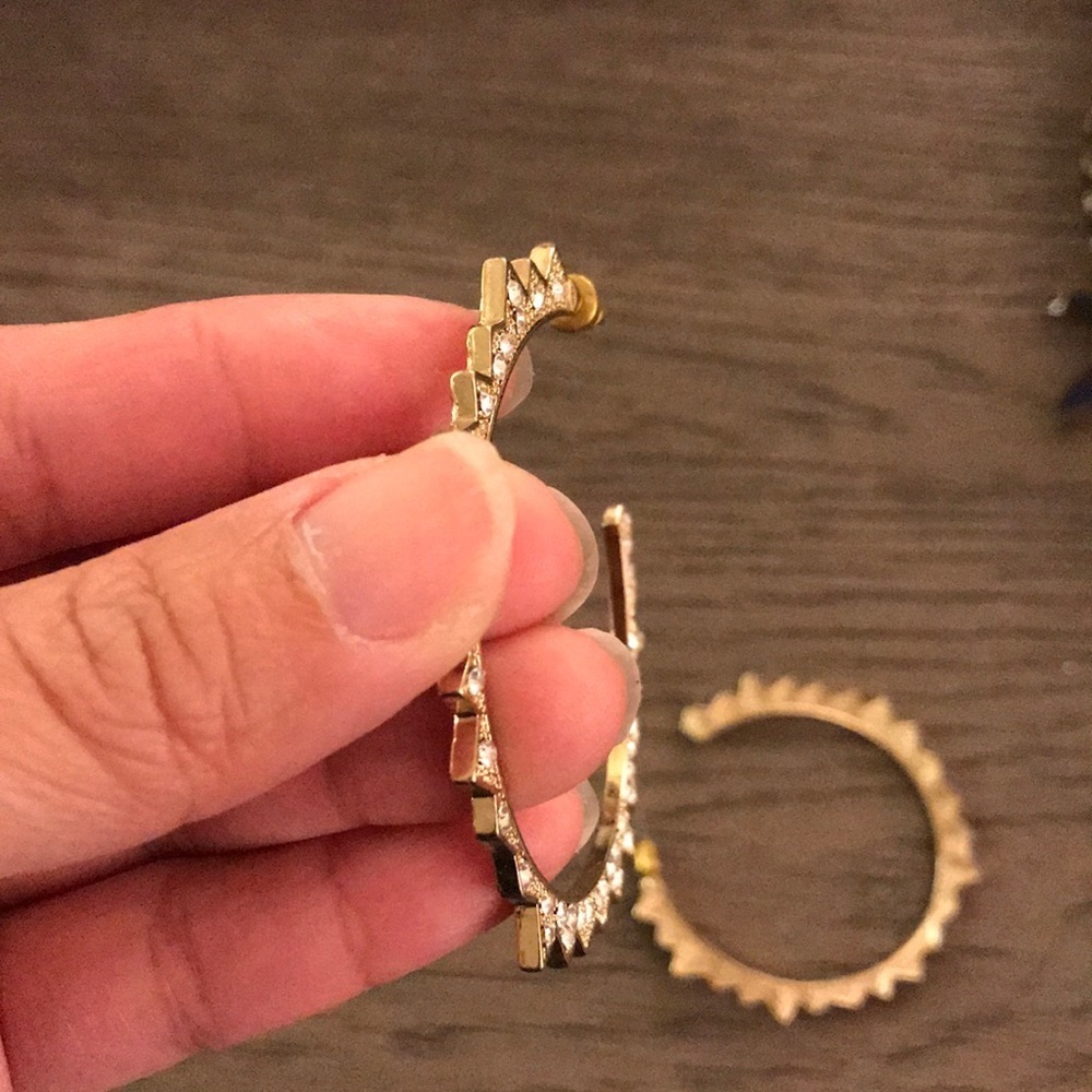 Spiked hoops - Picture 3 of 3